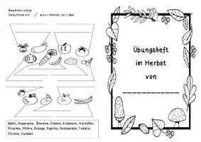 Vorschau - Arbeitsblätter - Herbstferien Klasse 2 Deutsch, Mathe, Sachunterricht - Seite 2