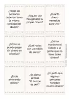 Vista previa - Unidades / Secuencias / Situaciones de Aprendizaje - dinero tarjetas de conversación Español y ELE - página 2