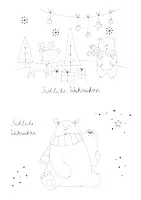 Vorschau - Arbeitsblätter - Ausmalbilder Weihnachten // Weihnachtskarten I - Seite 2