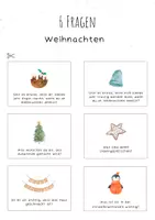 Vorschau - Anderer Materialtyp - Freebie Gesprächskarten über Weihnachten - Seite 1