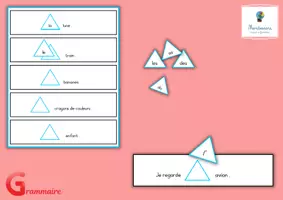 Aperçu - Feuilles d'exercices - Grammaire - Le determinant - Page de couverture