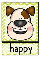 Vorschau - Arbeitsblätter - Bild- und Workarten "emotions and feelings"(Gefühle im Englischunterricht) + Buddybook - Seite 1