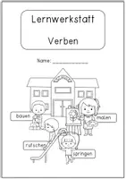 Vorschau - Arbeitsblätter - Lernwerkstatt Verben - Seite 3