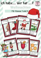 Vorschau - Spiele - Ich habe ... wer hat ...?: Weihnachten - Deckblatt