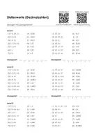 Vorschau - Arbeitsblätter - Stellenwerte von Dezimalzahlen (Multiple Choice) - Deckblatt
