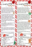 Aperçu - Feuilles d'exercices - Noël aux États-Unis/ Christmas in the USA: Speaking Tandem Activity - Page 3