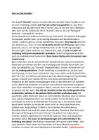 Vorschau - Arbeitsblätter - Inhaltsangabe & Charakterisierungen - "Der Schimmelreiter" von Theodor Storm - Seite 1