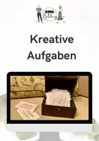 Vorschau - Arbeitsblätter - Kreative Aufgaben für den Unterricht I Sprinteraufgaben I bearbeitbar - Deckblatt