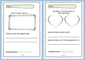 Vorschau - Arbeitsblätter - Powerpaket Kinder bewusst stärken Tagebuch Selbstfürsorge, Pocket-Box - Seite 2