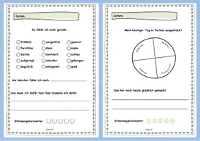 Vorschau - Arbeitsblätter - Powerpaket Kinder bewusst stärken Tagebuch Selbstfürsorge, Pocket-Box - Seite 3