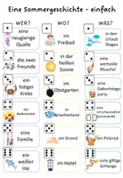 Vorschau - Arbeitsblätter - Sommer Würfelgeschichte - Seite 2