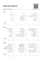 Vorschau - Arbeitsblätter - Zahlen lesen (dänisch) - Arbeitsblatt - Seite 3