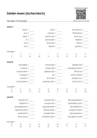 Vorschau - Arbeitsblätter - Zahlen lesen (tschechisch) - Arbeitsblatt - Seite 3