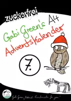 Vorschau - Mal- und Bastelvorlagen - Adventskalender7, advent calendar, Shaker Stern - Deckblatt