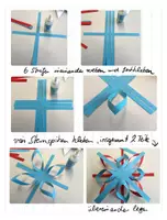 Vorschau - Mal- und Bastelvorlagen - Adventskalender7, advent calendar, Shaker Stern - Seite 2