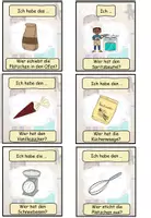 Vorschau - Spiele - Lesespiel "Plätzchen backen" Weihnachten / Advent - DaZ / DaF / Deutsch - Seite 2