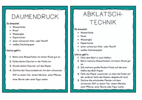 Vorschau - Mal- und Bastelvorlagen - Zufallsverfahren. Lerntheke - Seite 2