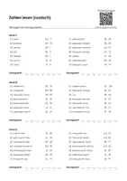 Vorschau - Arbeitsblätter - Zahlen lesen (russisch) - Arbeitsblatt mit Lösungswort - Seite 3