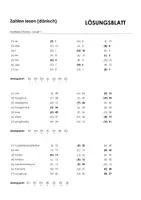 Vorschau - Arbeitsblätter - Zahlen lesen (dänisch) - Arbeitsblatt mit Multiple Choice Aufgaben - Seite 1