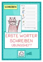Vorschau - Stundenentwürfe - Lautgetreue Wörter schreiben. Trainingsheft. - Deckblatt