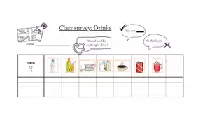 Vorschau - Arbeitsblätter - Class survey sandwich - Seite 1