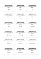 Vorschau - Aufgabenkarten - Zahlen lesen (ungarisch) - Aufgabenkarten - Deckblatt