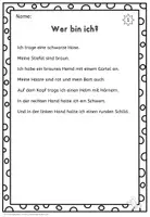 Vorschau - Arbeitsblätter - Kunst Fasching, Kostüme malen und lesen - Seite 3