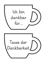 Vorschau - Spiele - Tasse der Dankbarkeit (Klassenraumdekoration) - Seite 2
