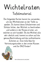 Vorschau - Arbeitsblätter - kostenloses Deutsch Material für die Grundschule Wichtel beschreiben - Hühnerliebe - Seite 2