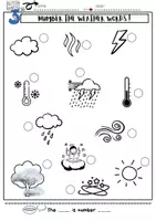 Vorschau - Arbeitsblätter - Englisch Arbeitsblätter: Weather - Seite 3
