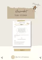 Vorschau - Klassenarbeiten - Klassenarbeit - Schriftliche Überprüfung - Thema 'Zeitformen' inkl. Bewertungsbogen - Deckblatt