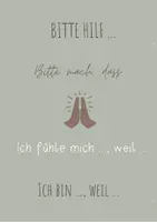 Vorschau - Arbeitsblätter - Wir schreiben eigene Gebete - Hilfe für Satzanfänge - Religion - Seite 3