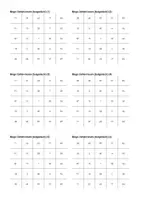 Vorschau - Spiele - Zahlen lesen (bulgarisch) - Bingo - Seite 1