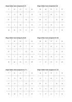Vorschau - Spiele - Zahlen lesen (bulgarisch) - Bingo - Seite 2