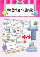 Vorschau - Arbeitsblätter - Materialpaket Wörterklinik - Deckblatt