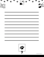 Aperçu - Feuilles d'exercices - Situation Écriture St Valentin Écrire Description Animal - Page 3