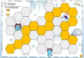 Vorschau - Spiele - KONZENTRATION Eispalast -> Tablet/iPad-Version / digital - Deckblatt