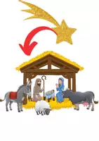 Vorschau - Bildkarten - Stern über Bethlehem Bildkarten - Liedeinführung - Seite 3