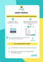 Vorschau - Merkblätter - Wie du Material in den anderen eduki-Welten teilen kannst - Deckblatt