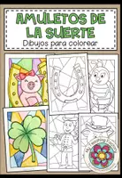 Vista previa - Manualidades / Dibujos para colorear - AMULETOS DE LA SUERTE - Dibujos para colorear - Portada