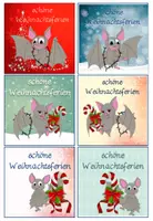Vorschau - Bildkarten - Weihnachten, Weihnachtsgrüße von der Fledermaus #Fledermausklasse #weihnachten2024 - Seite 3