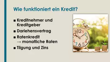 Vorschau - Präsentationen/Tafelbilder - Kredite (Präsentation und H5P) - Seite 2