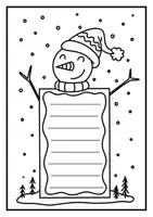 Vorschau - Stundenentwürfe - Snowman Rhyme (+ Schreibvorlage!) - Seite 3