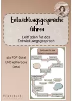 Vorschau - Anderer Materialtyp - Entwicklungsgespräche führen- Leitfaden - Deckblatt