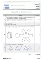 Vorschau - Klassenarbeiten - Paket: Klassenarbeit Körper A + B - Seite 1