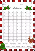 Vorschau - Arbeitsblätter - Christmas: Suchsel - Freebie - Seite 1