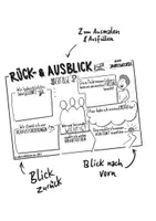 Vorschau - Arbeitsblätter - Visueller Jahres-Rück- und Ausblick (Mein Jahr 2022/2023/20XX) - Deckblatt