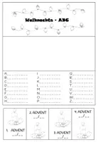 Vorschau - Arbeitsblätter - WEIHNACHTEN - Steckbrief - Lapbook - Seite 3