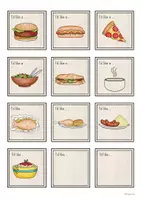Vorschau - Spiele - Stop and Swap "Lunch" - Vokabelspiel - Seite 1