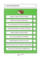 Vorschau - Stationenlernen - Tierisches Materialpaket Deutsch (1. - 3. Klasse) - Seite 3